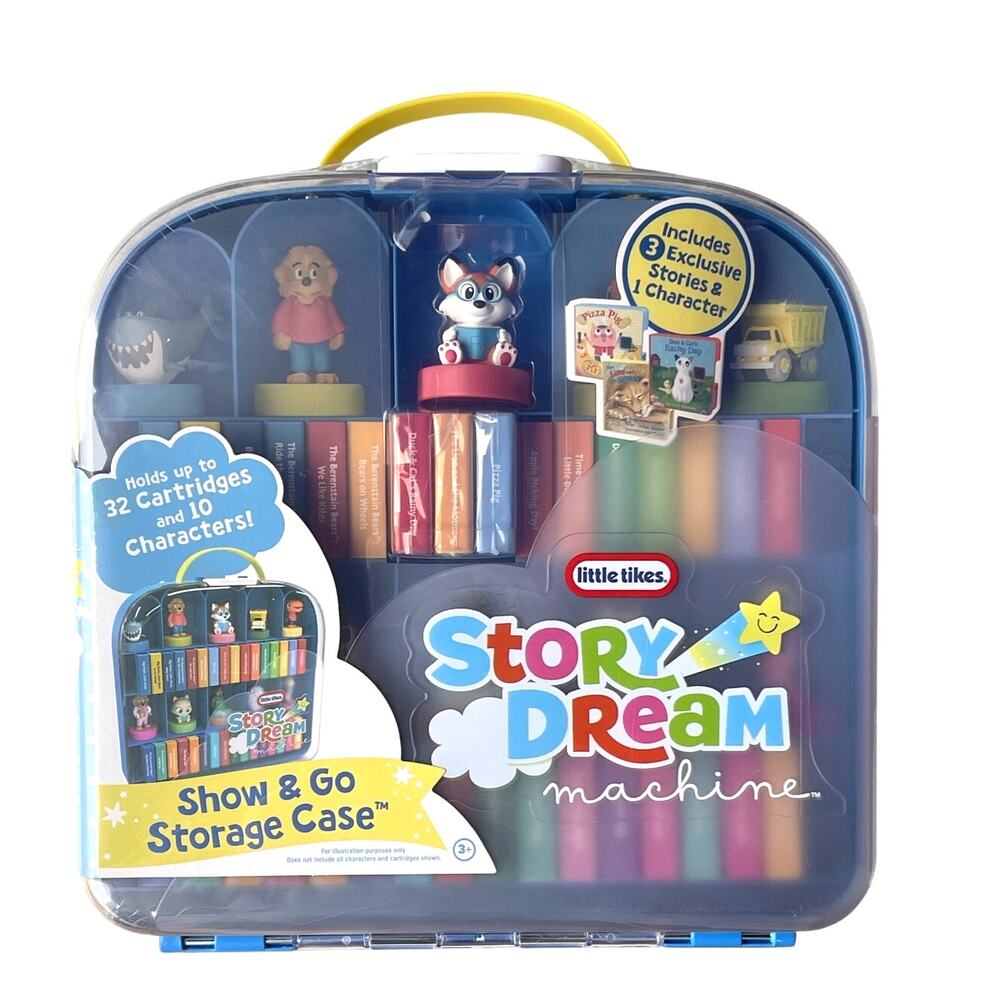 New Little Tikes Story Dream Machine Storage Case, Exclusive Stories & Character